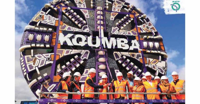 Koumba, un deuxième tunnelier pour la ligne 14 6 © DR