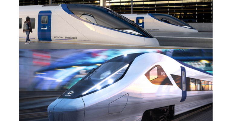 Alstom et Bombardier-Hitachi dévoilent le design de leurs trains pour la ligne HS2 6 Alstom et Bombardier-Hitachi dévoilent le design de leurs trains pour la ligne HS2