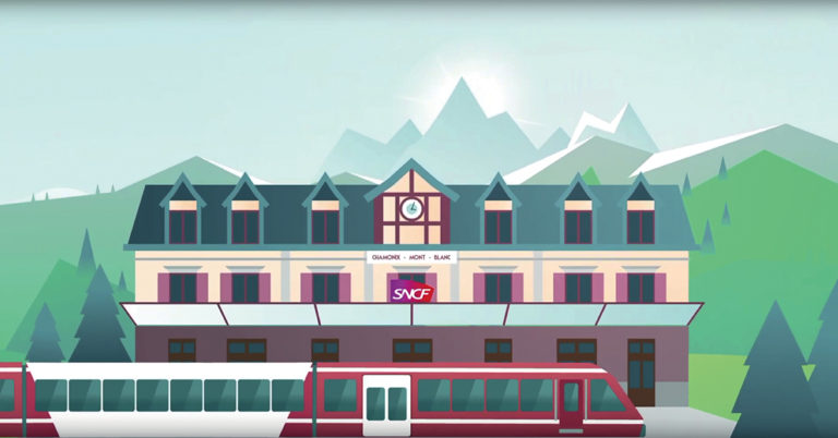 La SNCF vante les charmes du Mont-Blanc Express en « motion design » 18 © SNCF