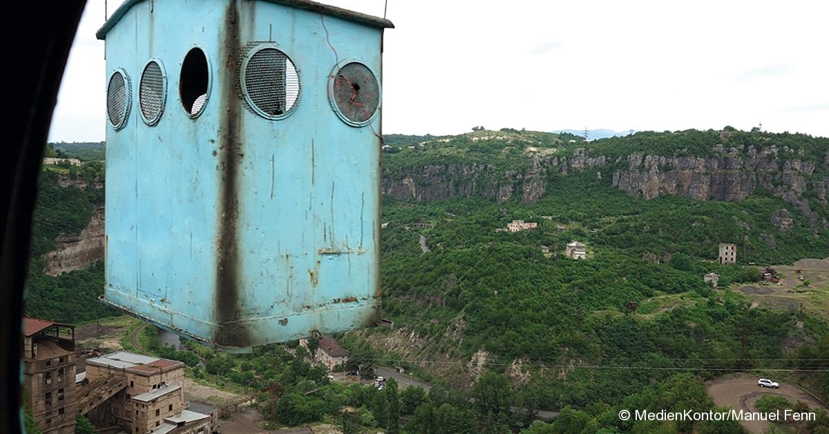 Arte. Les téléphériques de Tchiatoura, vertige en Géorgie 1 © MedienKontor/Manuel Fenn