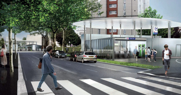 Métro parisien. Deux nouvelles stations sur la ligne 4 2 © RATP