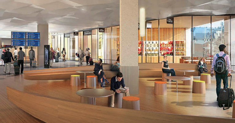 Gares. Nouvelles machines à cash de la SNCF (2/3) 12 © Groupement d’architectes Arep/Jouin-Manku/SLA/NOX