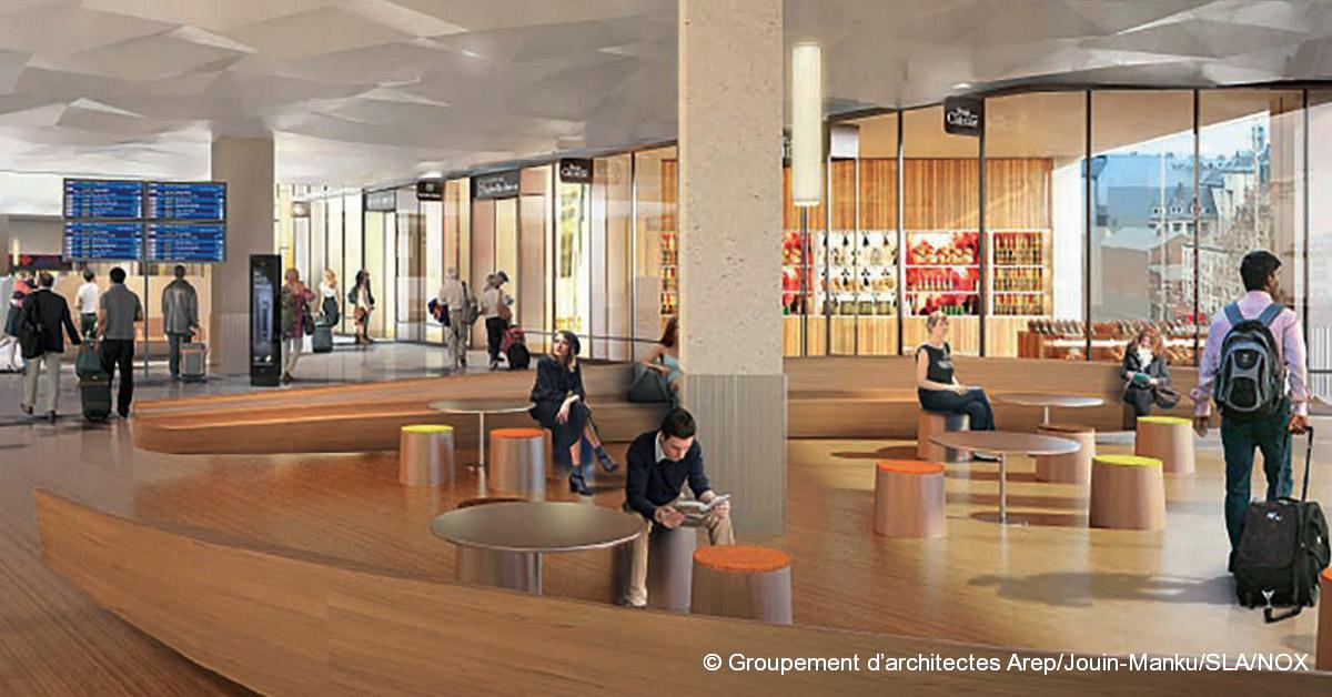 © Groupement d’architectes Arep/Jouin-Manku/SLA/NOX