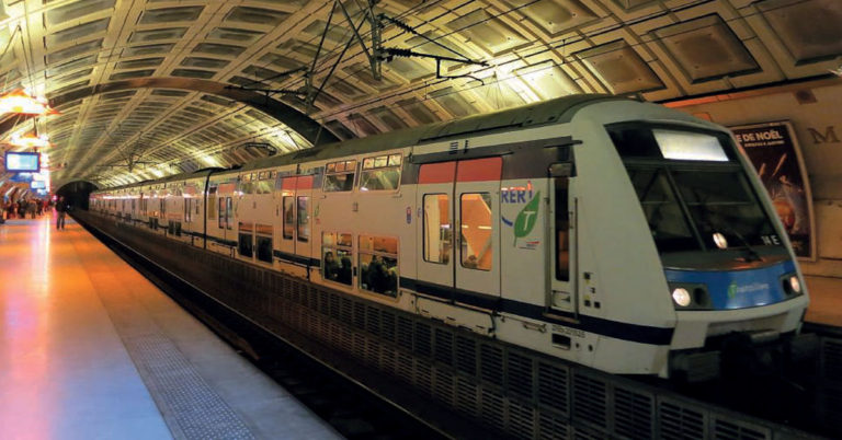 Travaux du RER E. La poussière a retardé la reprise du trafic 20 © CC - Kcpwiki