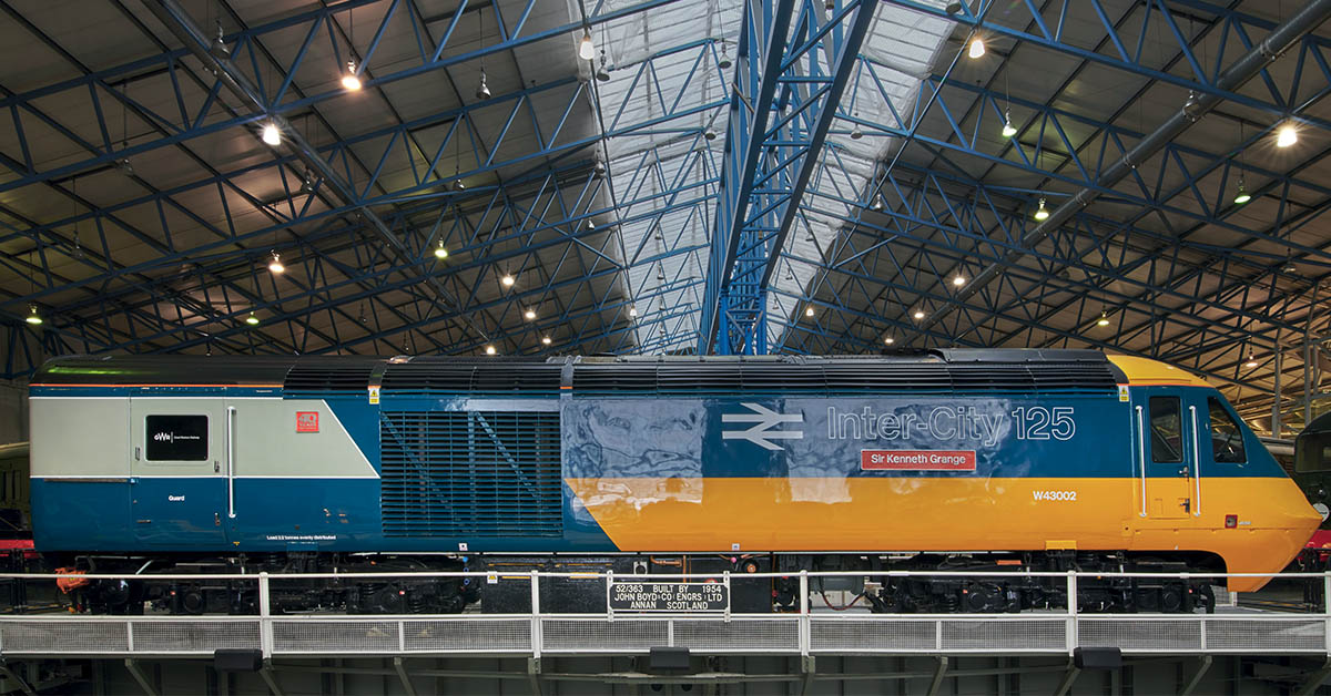 La locomotive diesel la plus rapide de l’histoire exposée à York 1 La locomotive diesel la plus rapide de l’histoire exposée à York