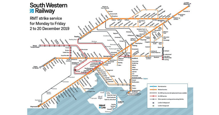 Grande-Bretagne. La longue grève sur le rôle du deuxième agent dans des trains londonniens 12 © SWR