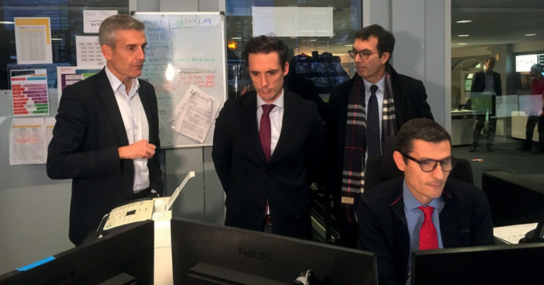 Rencontre entre les cheminots de Paris Saint- Lazare et Jean-Baptiste Djebbari 2 © DR