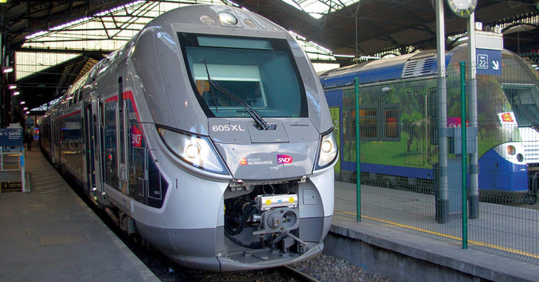 L’Omneo Premium est en service entre la Normandie et Paris 12 © Patrick Laval - Photorail