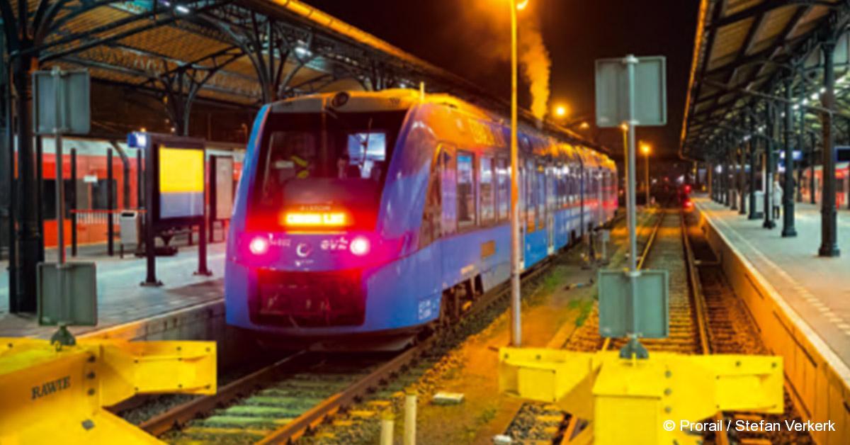 Coradia iLint. Le train à hydrogène d’Alstom testé aux Pays-Bas 1 © Prorail / Stefan Verkerk