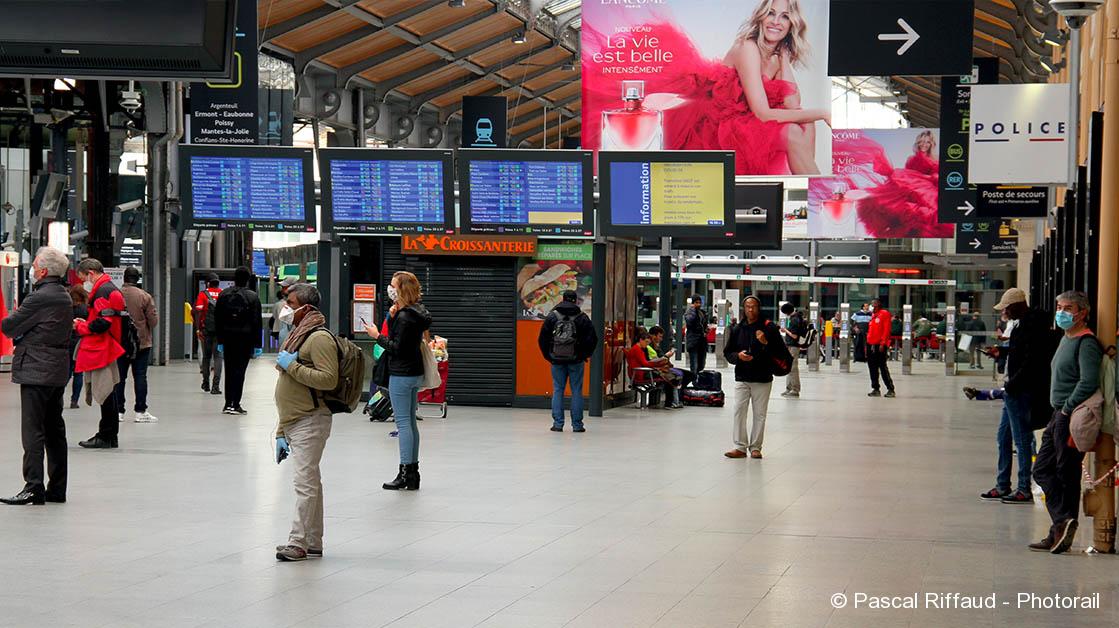 Transports publics. La SNCF réclame le port du masque obligatoire 1 © Pascal Riffaud - Photorail
