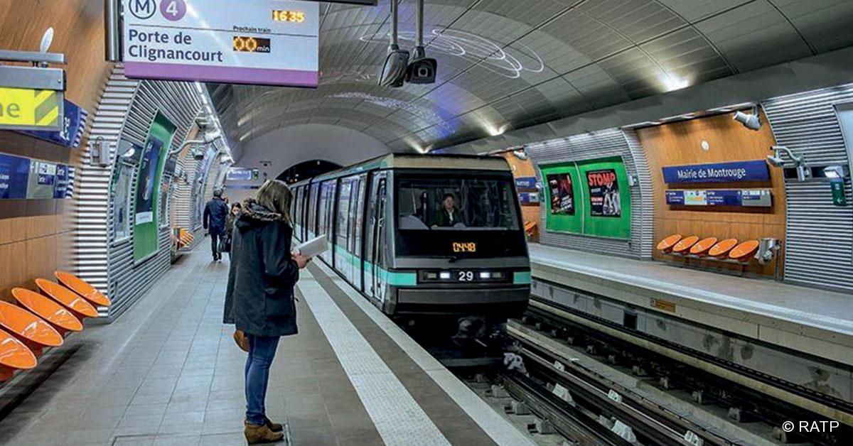 La fréquentation des transports franciliens proche de 10 % 1 © RATP