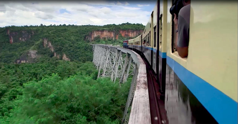 Arte. Découvrir la ligne birmane Mandalay - Lashio 18 © MedienKontor/Martin Schacht