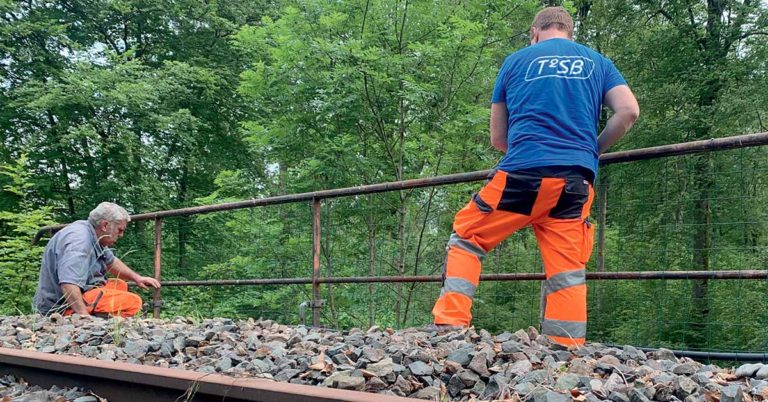 Tourisme. En Moselle, T2SB prépare la ligne 35 pour les vélorails 12 © T2SB