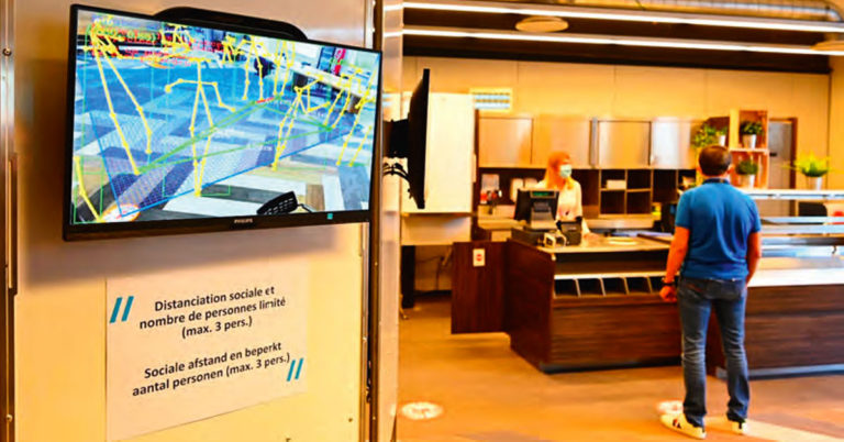 Belgique. L’intelligence artificielle pour lutter contre le coronavirus 4 © Infrabel/B. Brolet