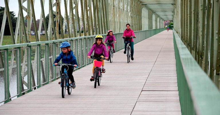 Loiret. Le viaduc de Sully-sur-Loire transformé en voie verte 4 © D. Chauveau – Département du Loiret