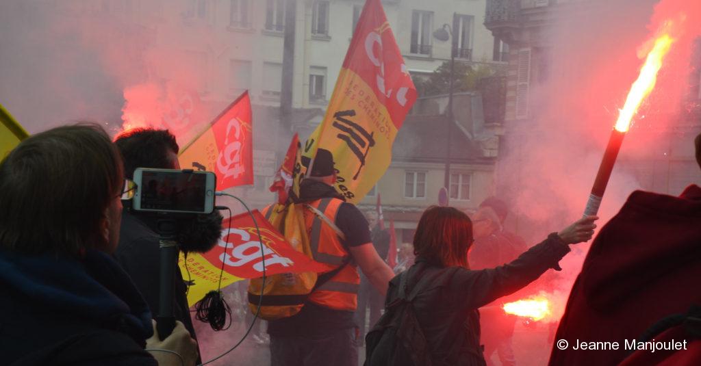 La CGT-Cheminots appelle à la grève le 17 septembre 1 © Jeanne Manjoulet