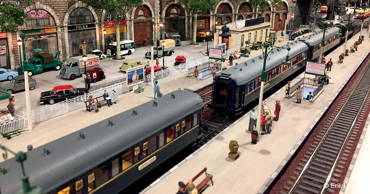 Modélisme. Le monde merveilleux du Train Bleu 1 © Erik Lasalle