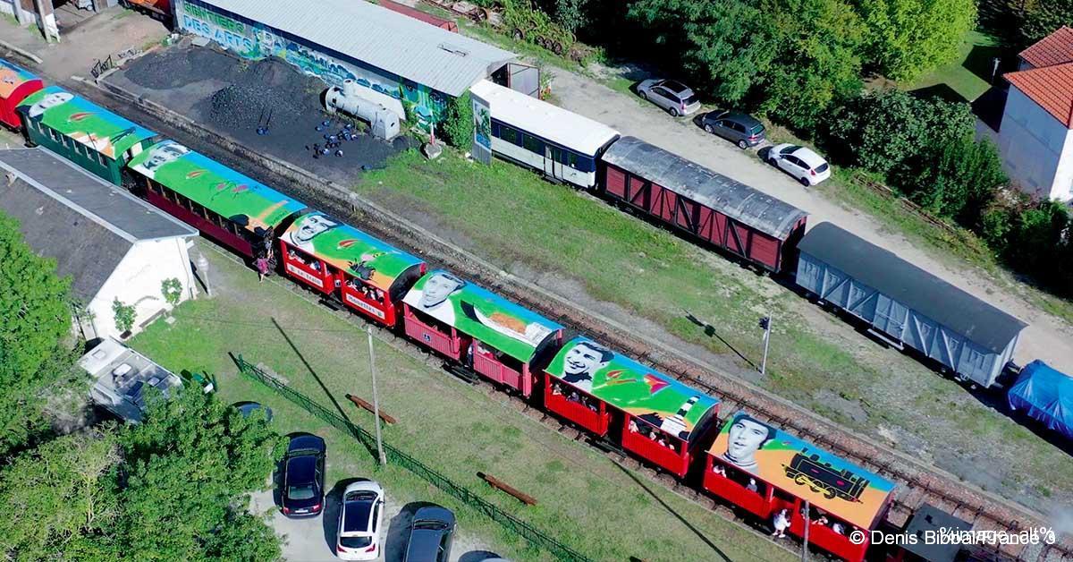 Le Train des Mouettes aux couleurs du Tour de France 1 © Denis Bibbal/France 3