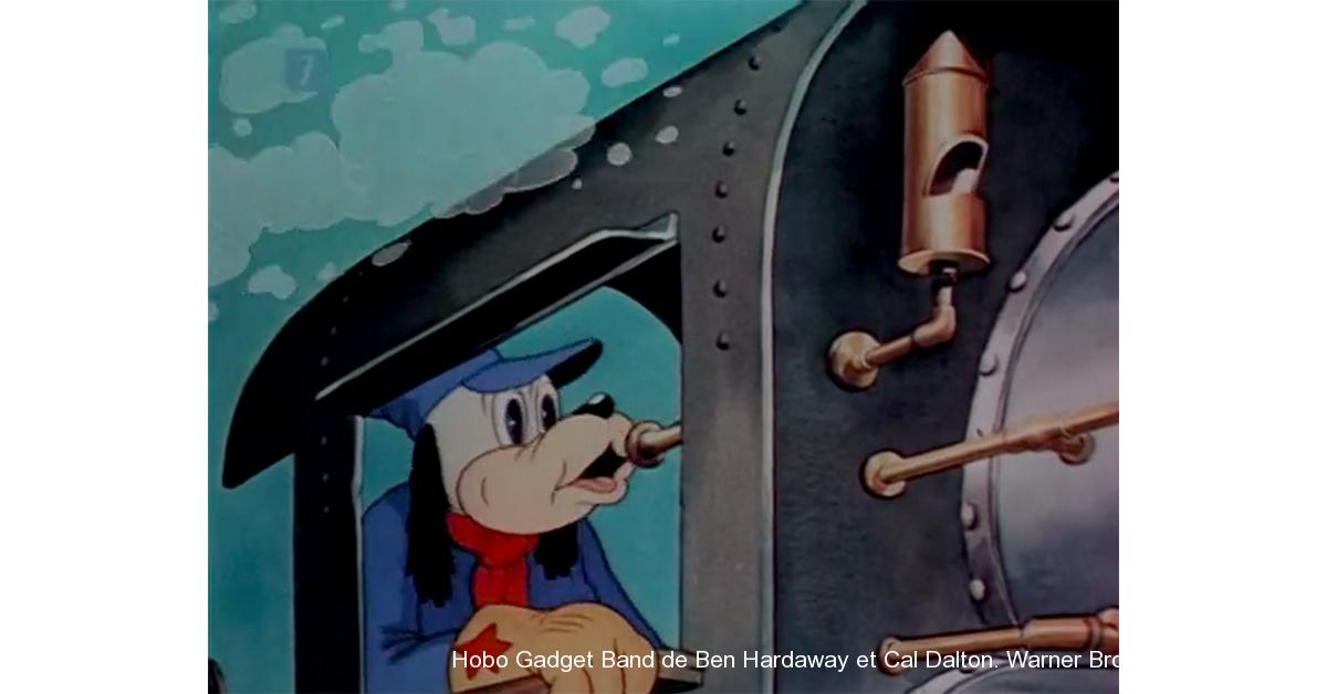Animation. 20 cartoons ferroviaires de l’âge d’or de l’animation américaine 1 Hobo Gadget Band de Ben Hardaway et Cal Dalton. Warner Bros. Picture (1939).