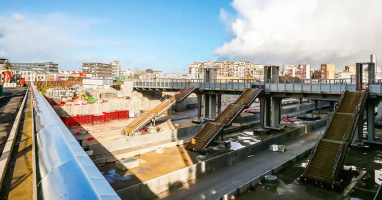Future gare de Nanterre. Une architecture très particulière 14 © Direction du Projet EOLE - SNCF Réseau