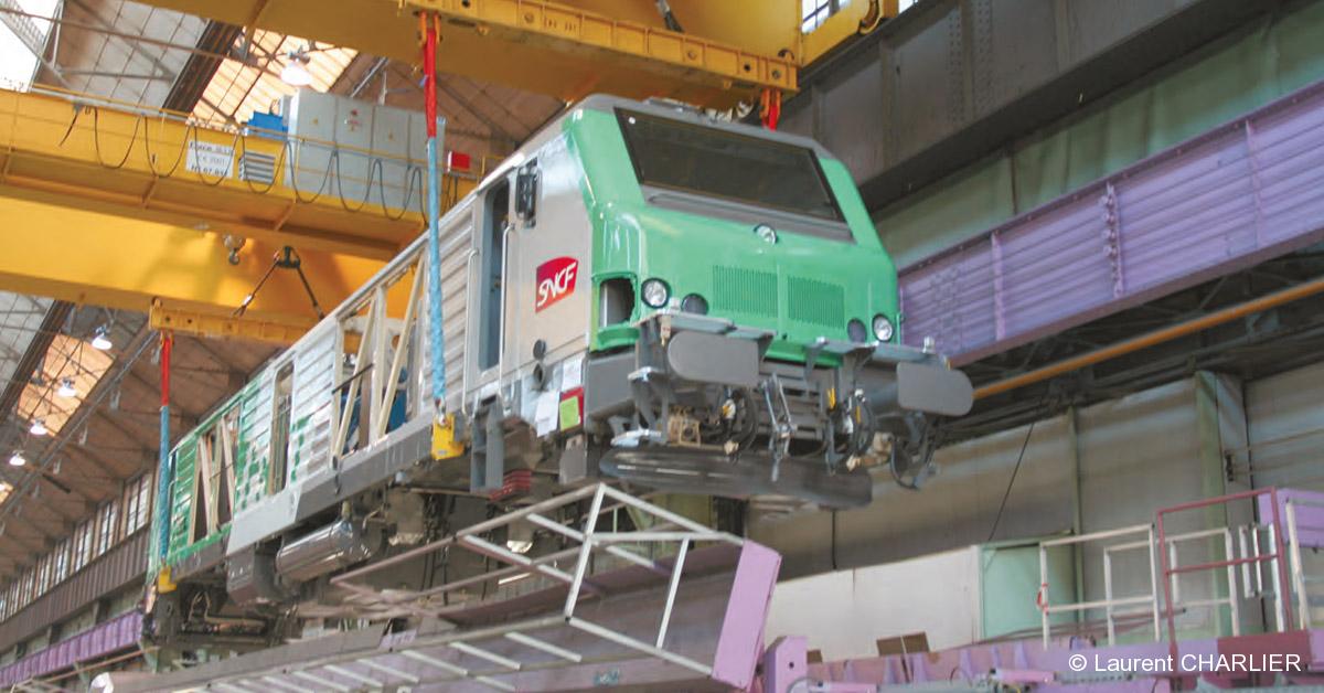 Il était une fois dans La Vie du Rail - 109) Alstom. Belfort fait ses débuts dans la maintenance 1 © Laurent CHARLIER