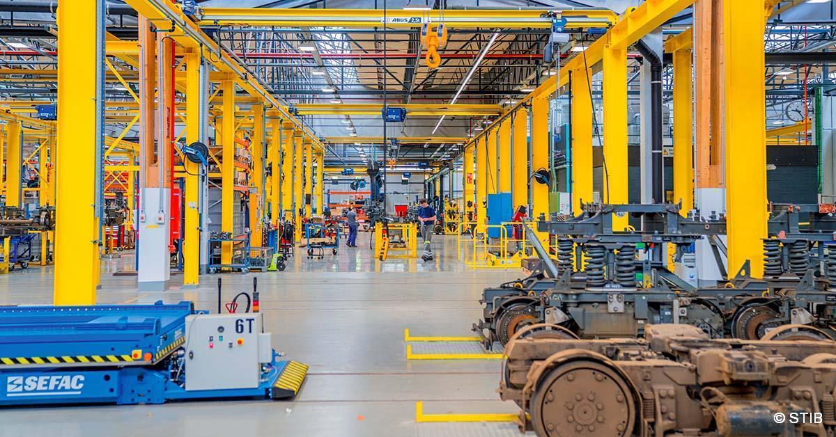 Bruxelles. La STIB propose une visite virtuelle du dépôt Haren 1 © STIB