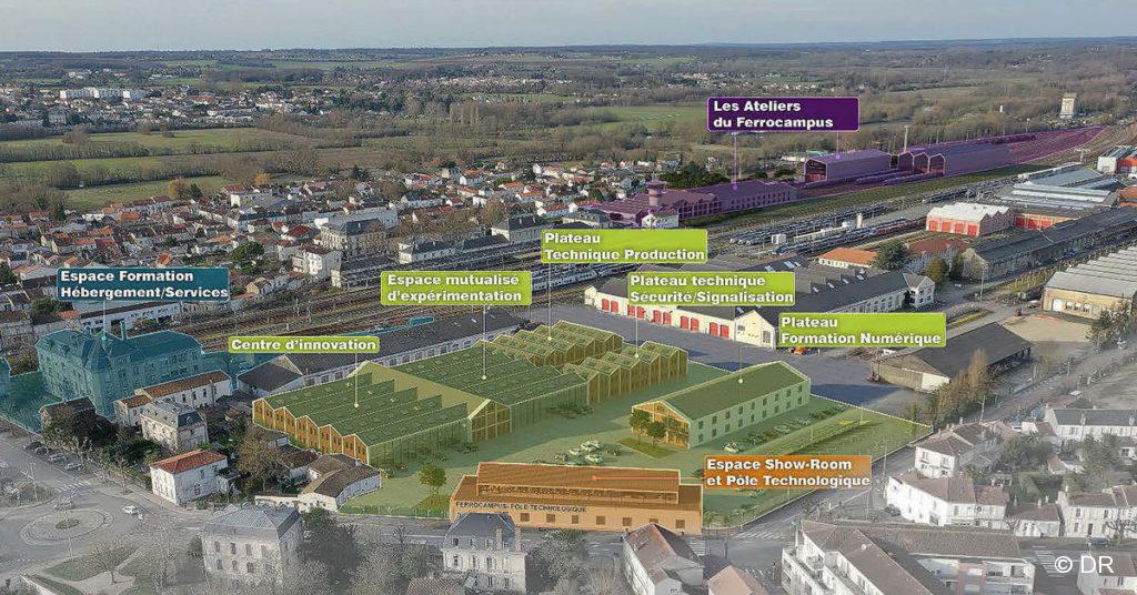 Technicentre. Le site de Saintes tourné vers le futur 1 © DR