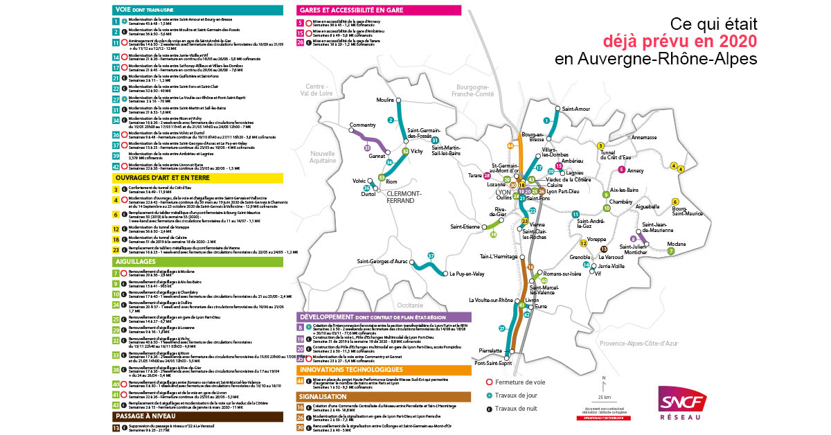 Auvergne-Rhônes-Alpes. Le plan de relance ferroviaire va profiter à l’Auvergne 1 Auvergne-Rhônes-Alpes. Le plan de relance ferroviaire va profiter à l’Auvergne