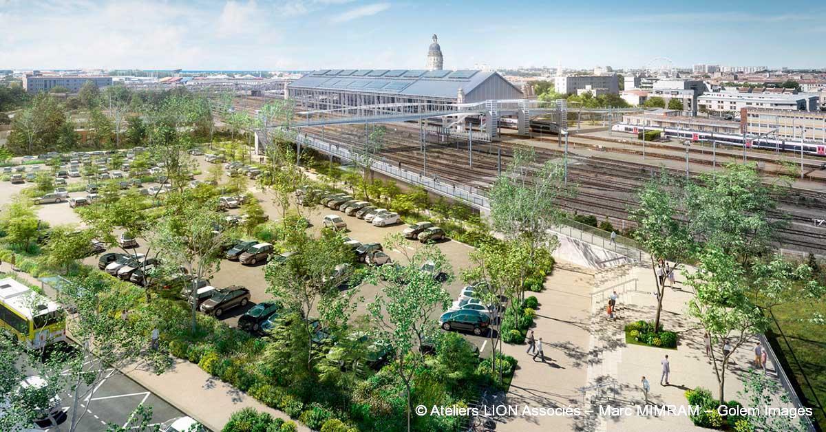 La Rochelle. Le renouveau de la gare 1 © Ateliers LION Associés – Marc MIMRAM – Golem Images