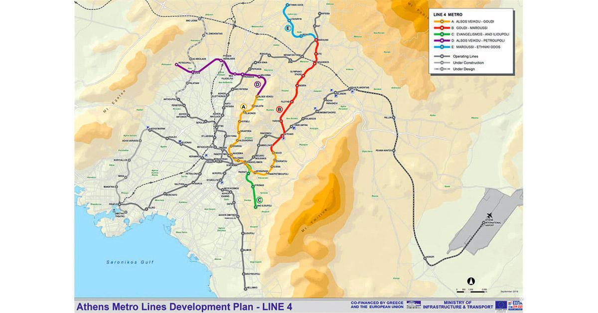 Grèce. Le consortium d’Alstom choisi pour la ligne 4 du métro d’Athènes 1 © Attiko Metro
