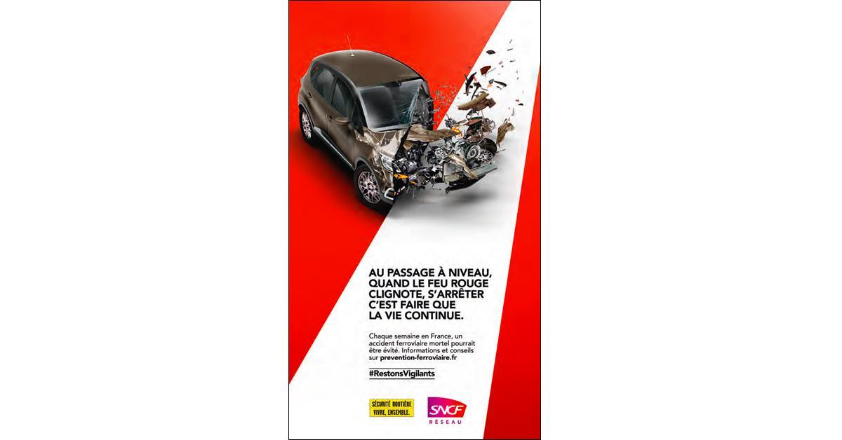 SNCF Réseau. Les règles de sécurité aux passages à niveau 1 © SNCF Réseau