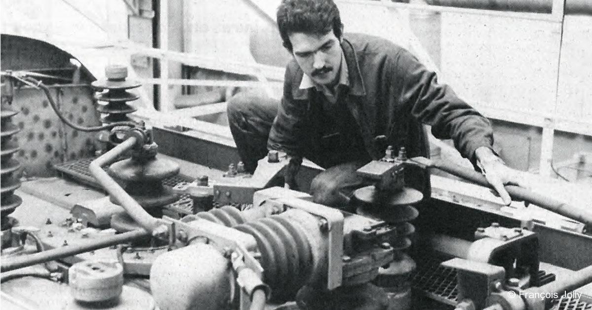 Il était une fois dans La Vie du Rail 120) TGV. Dépannage à la carte (1ere partie) 1 © François Jolly