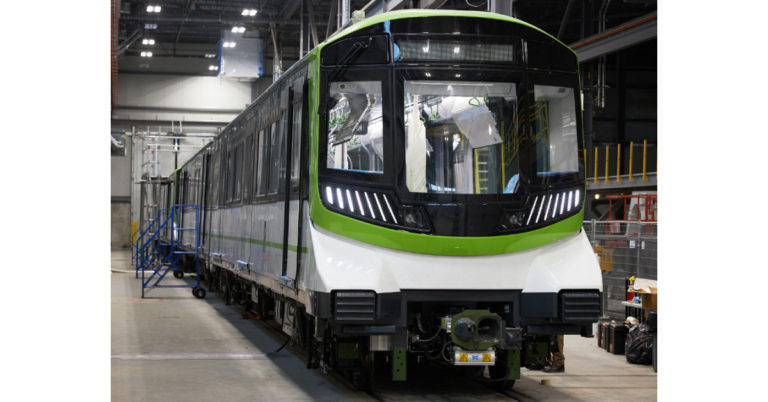 Canada. Voici la première rame du Réseau express de Montréal 18 © Alstom/ C. Fleury