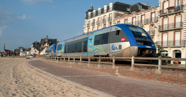 Normandie. Une nouvelle offre adaptée au télétravail dans les TER 6 RFF / CAPA / Marie Genel (TOMA)