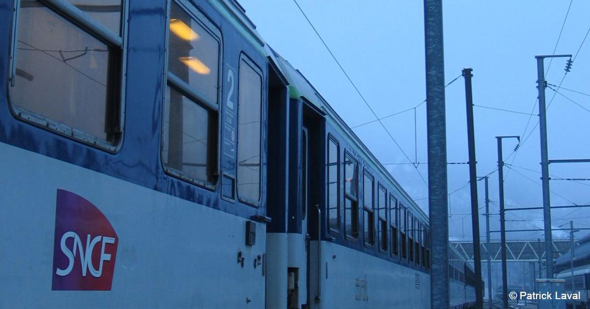 Retour du train de nuit entre Paris et Nice 1 © Patrick Laval