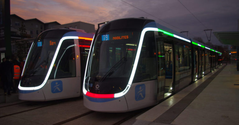 Ile-de-France. T9, le premier tram IDFM 20 © Patrick Laval - Photorail