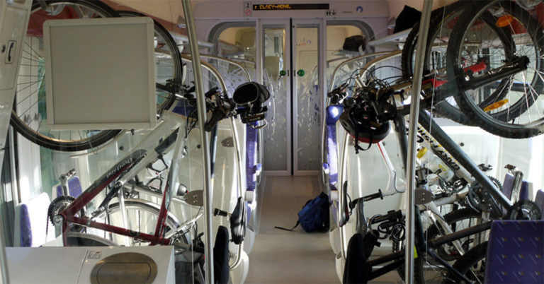 Vélos. Les trains neufs devront proposer huit places au minimum 18 © Pline/wikicommons