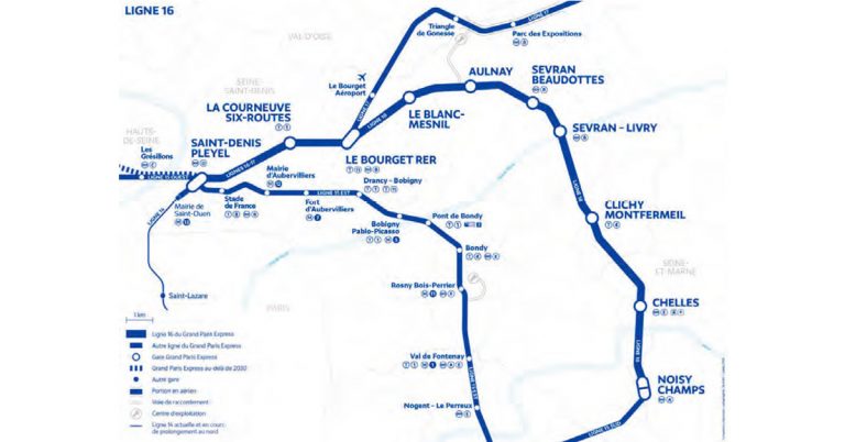 Ile-de-France. La SGP attribue à Eiffage l’aménagement de deux gares du Grand Paris Express 10 Ile-de-France. La SGP attribue à Eiffage l’aménagement de deux gares du Grand Paris Express