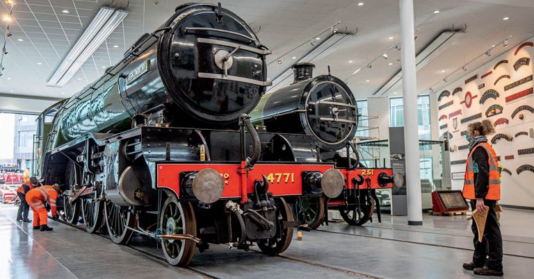 Grande-Bretagne. La locomotive « Green Arrow » de retour à Doncaster 10 © National Railway Museum