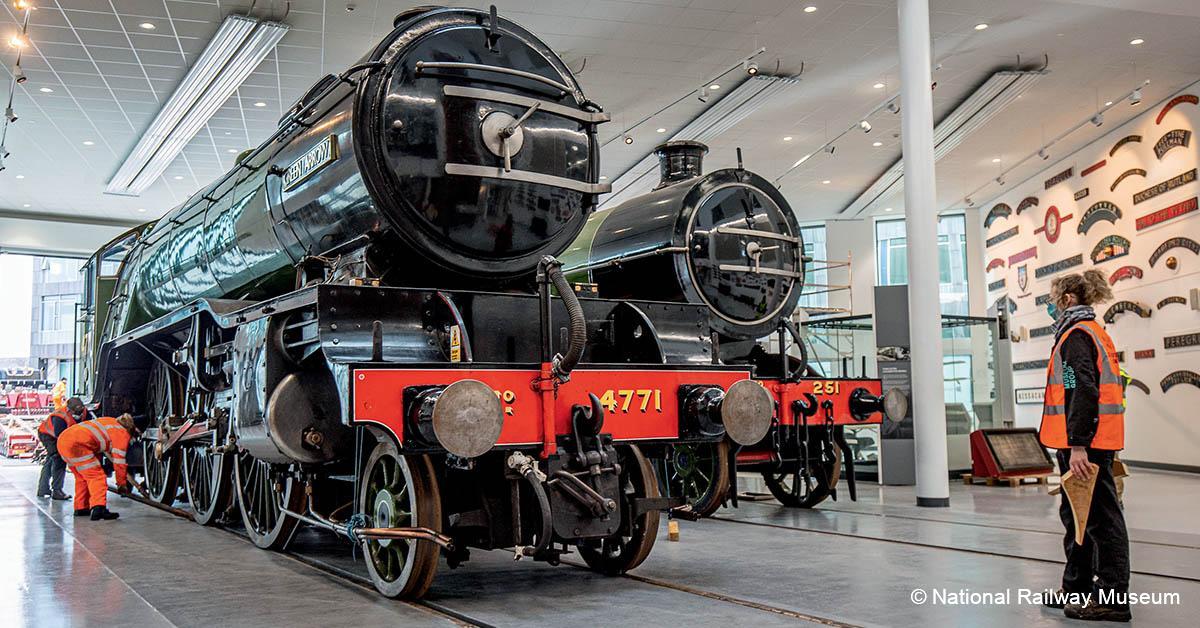 Grande-Bretagne. La locomotive « Green Arrow » de retour à Doncaster 1 © National Railway Museum