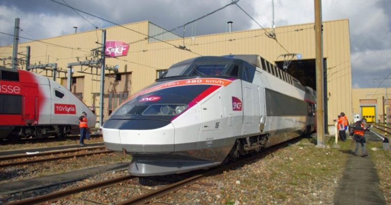 La SNCF fête les 40 ans du premier record de vitesse du TGV 16 © Patrick Laval