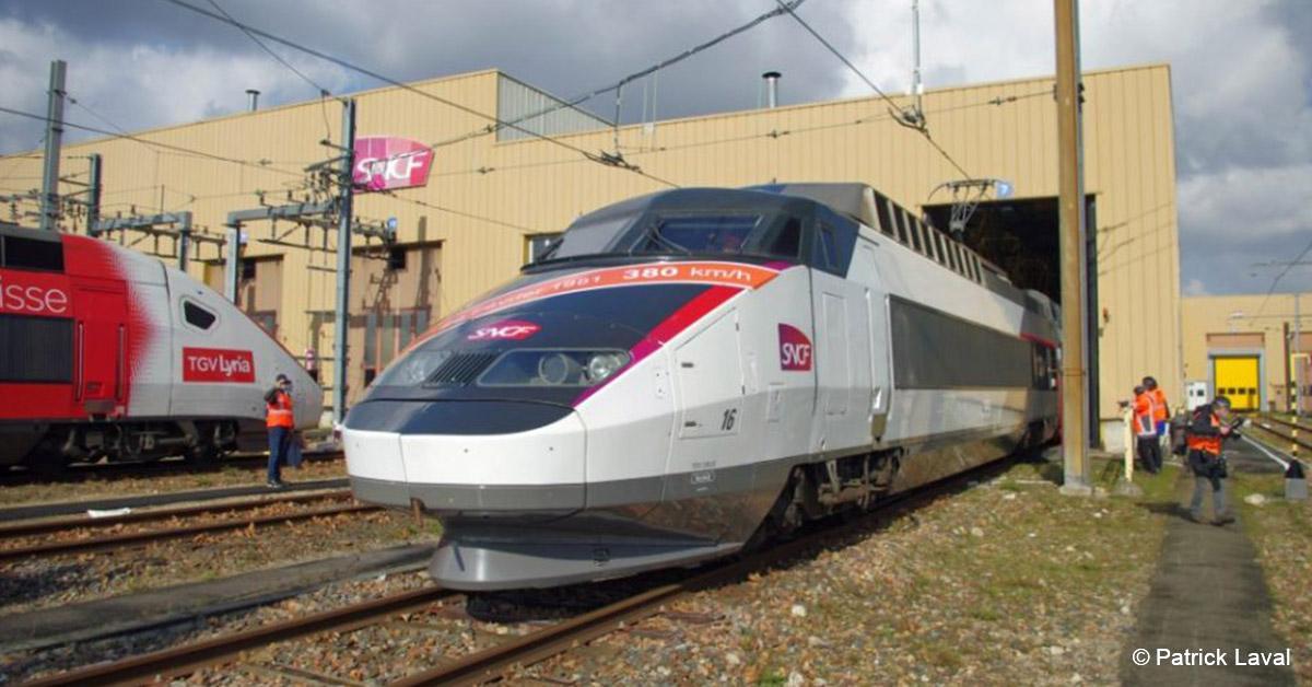La SNCF fête les 40 ans du premier record de vitesse du TGV 1 © Patrick Laval