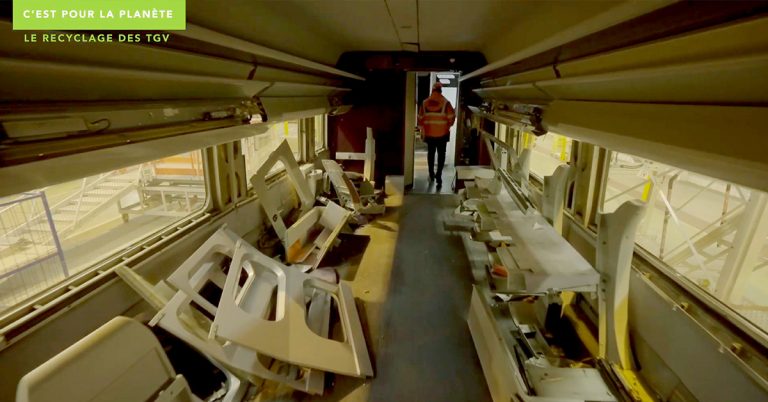 Vidéo. Comment recycle-t-on 92 % d’un TGV ? 2 © SNCF