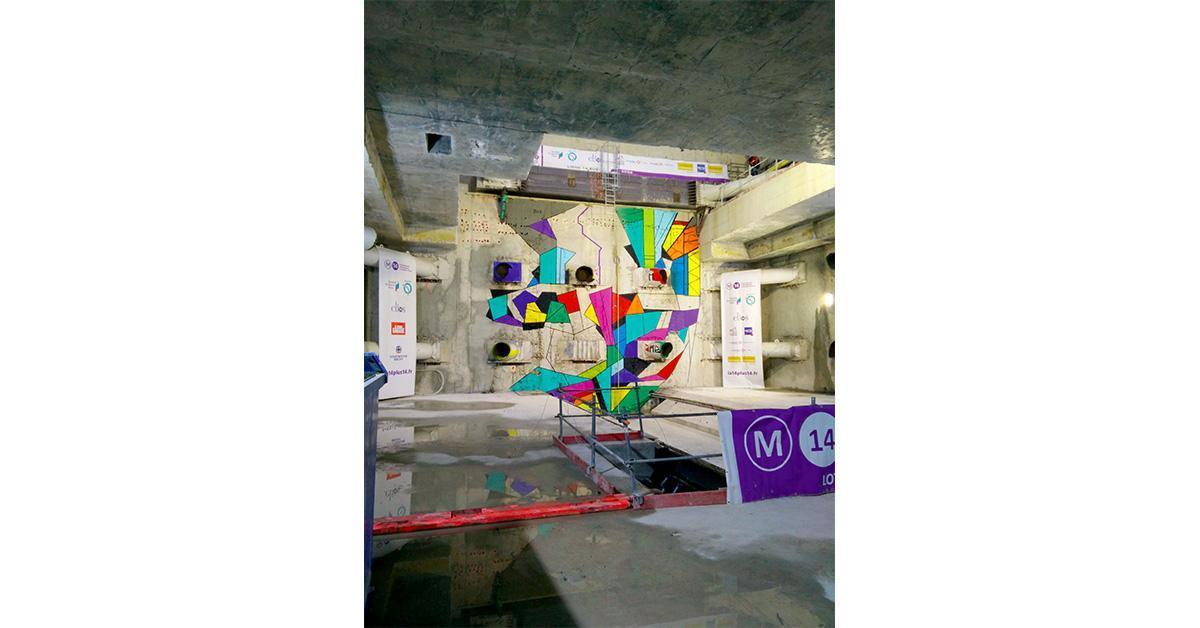 Ile-de-France. Le tunnel du prolongement sud de la ligne 14 est terminé 1 © DR