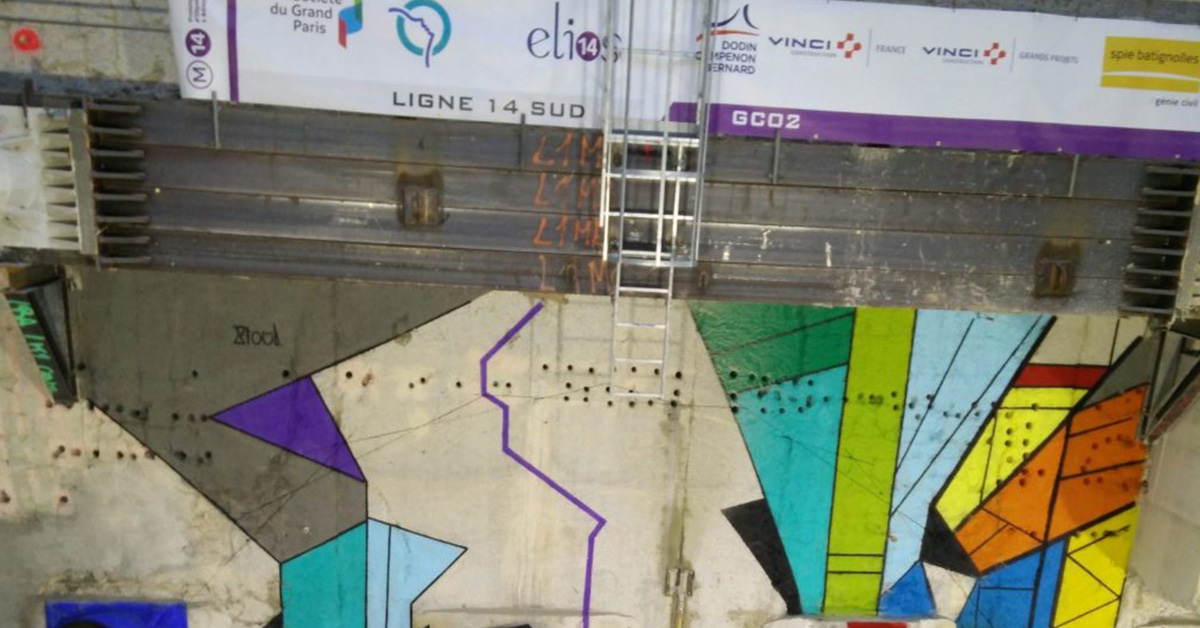 Le tunnel du prolongement sud de la ligne 14 est terminé 1 Le tunnel du prolongement sud de la ligne 14 est terminé