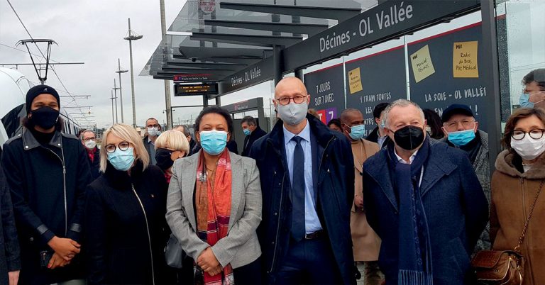 Auvergne-Rhône-Alpes. Le tram T7 en service dans l’est lyonnais 4 © DR