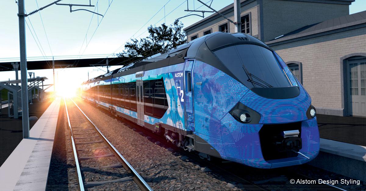 Alstom. Quatre régions commandent les premiers trains à hydrogène français 1 © Alstom Design Styling