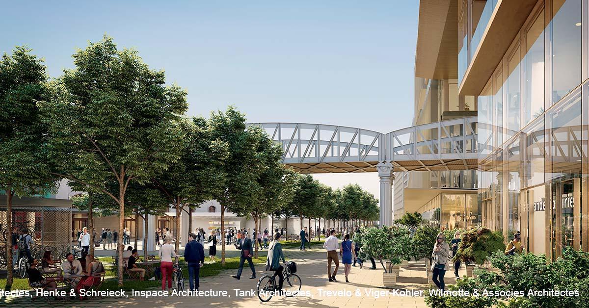 Gare. La nouvelle bataille d’Austerlitz 1 © L’autre image/Air image - Atelier d’architecture Gares & Connexions, Atelier Zundel & Cristea, Dietmar Feichtinger Architectes, Henke & Schreieck, Inspace Architecture, Tank Architectes, Trevelo & Viger-Kohler, Wilmotte & Associes Architectes