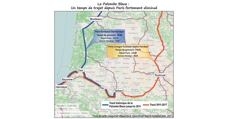 Train de nuit. Le combat d’élus du Sud-Ouest pour le retour de la Palombe Bleue 8 Train de nuit. Le combat d’élus du Sud-Ouest pour le retour de la Palombe Bleue