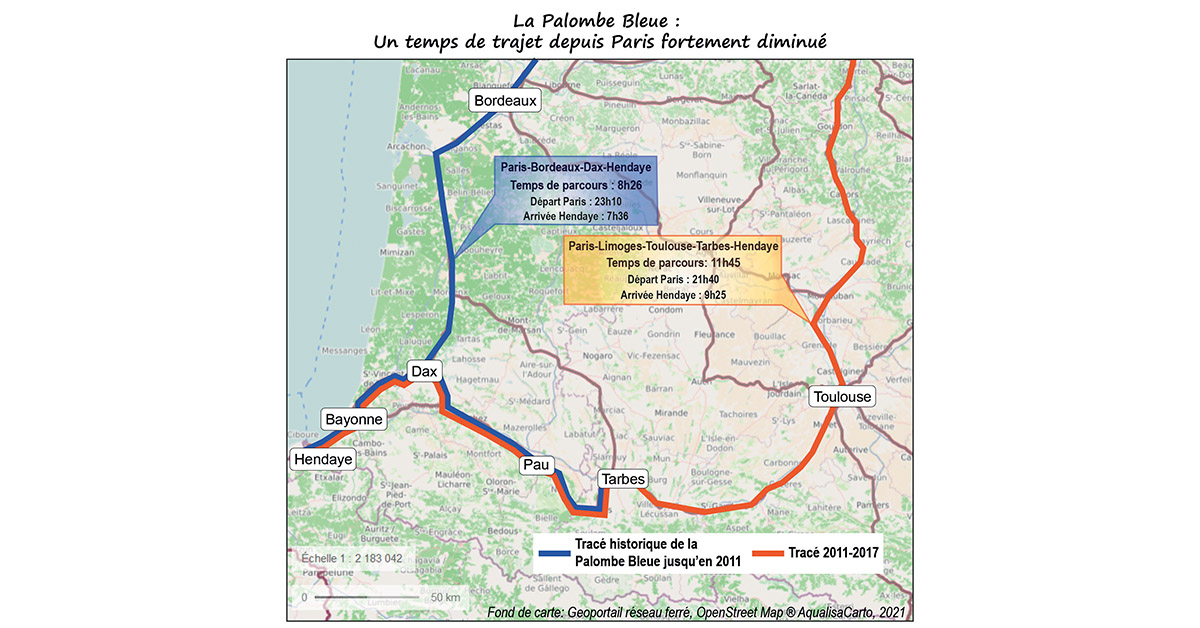 Train de nuit. Le combat d’élus du Sud-Ouest pour le retour de la Palombe Bleue 1 Train de nuit. Le combat d’élus du Sud-Ouest pour le retour de la Palombe Bleue